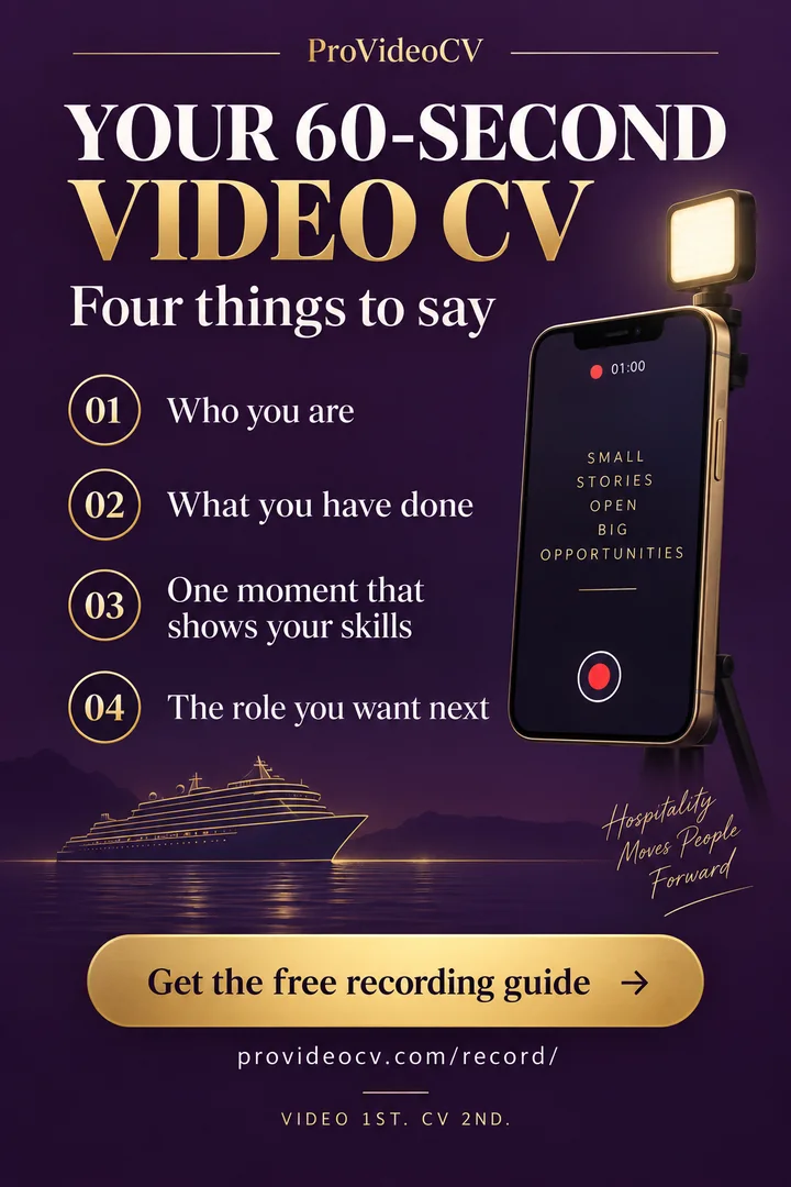 Your 60-second video CV