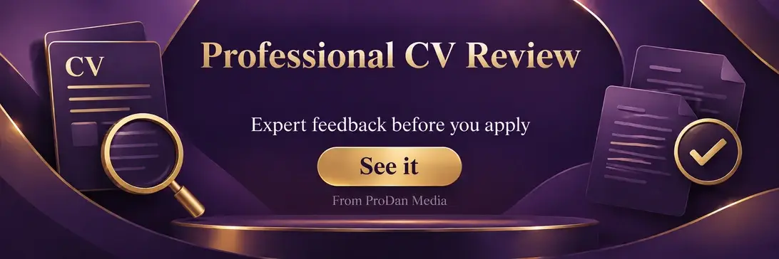 Professional CV Review